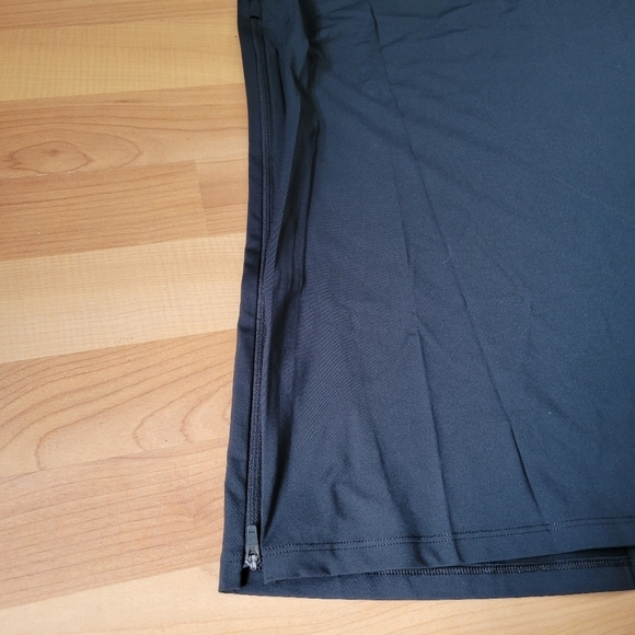 Spanx Transformation Black Side Zipper Racerback Tank Top Size M NWT - Picture 7 of 13